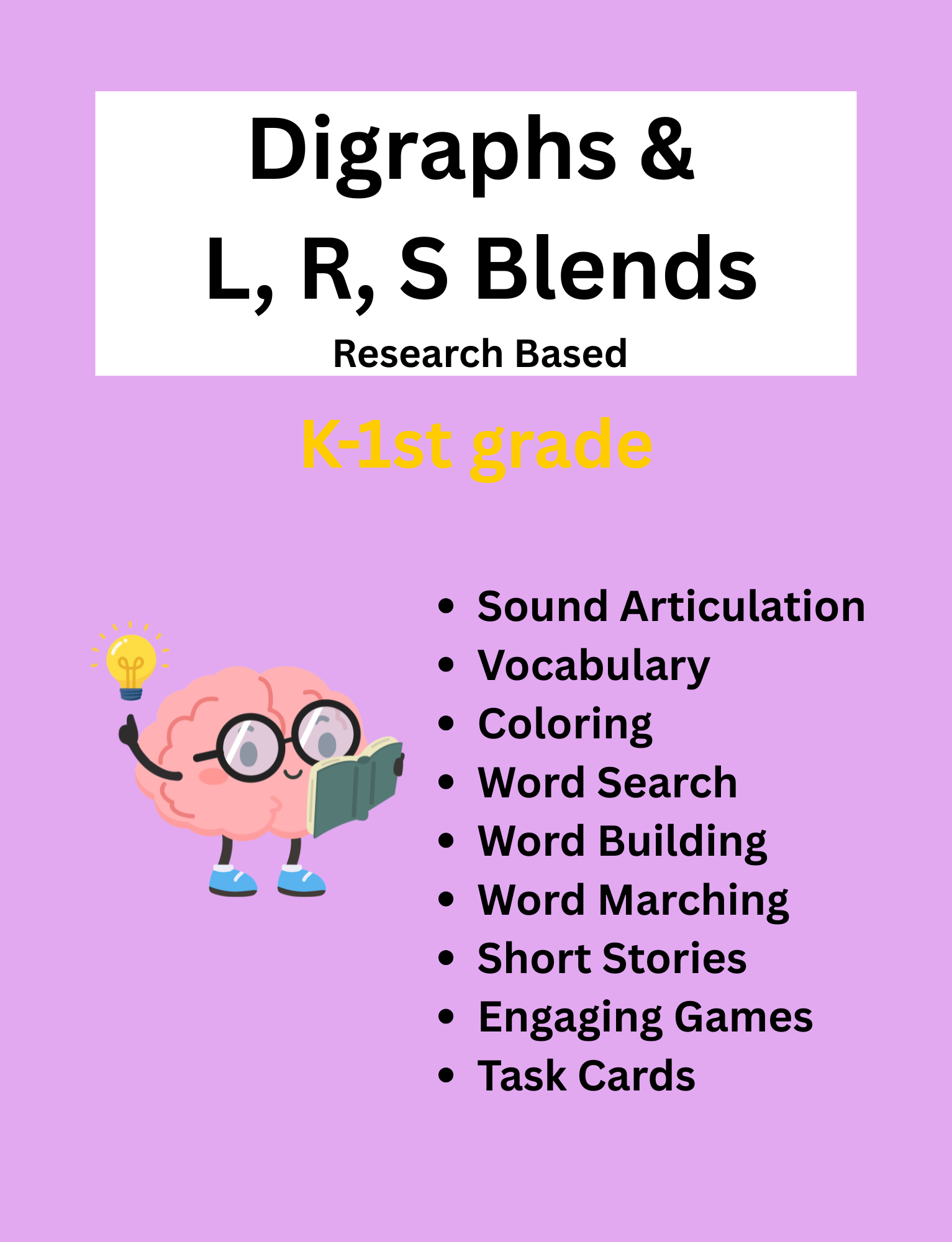 Digraphs and Beginning Blends Bundle | Science of Reading Aligned