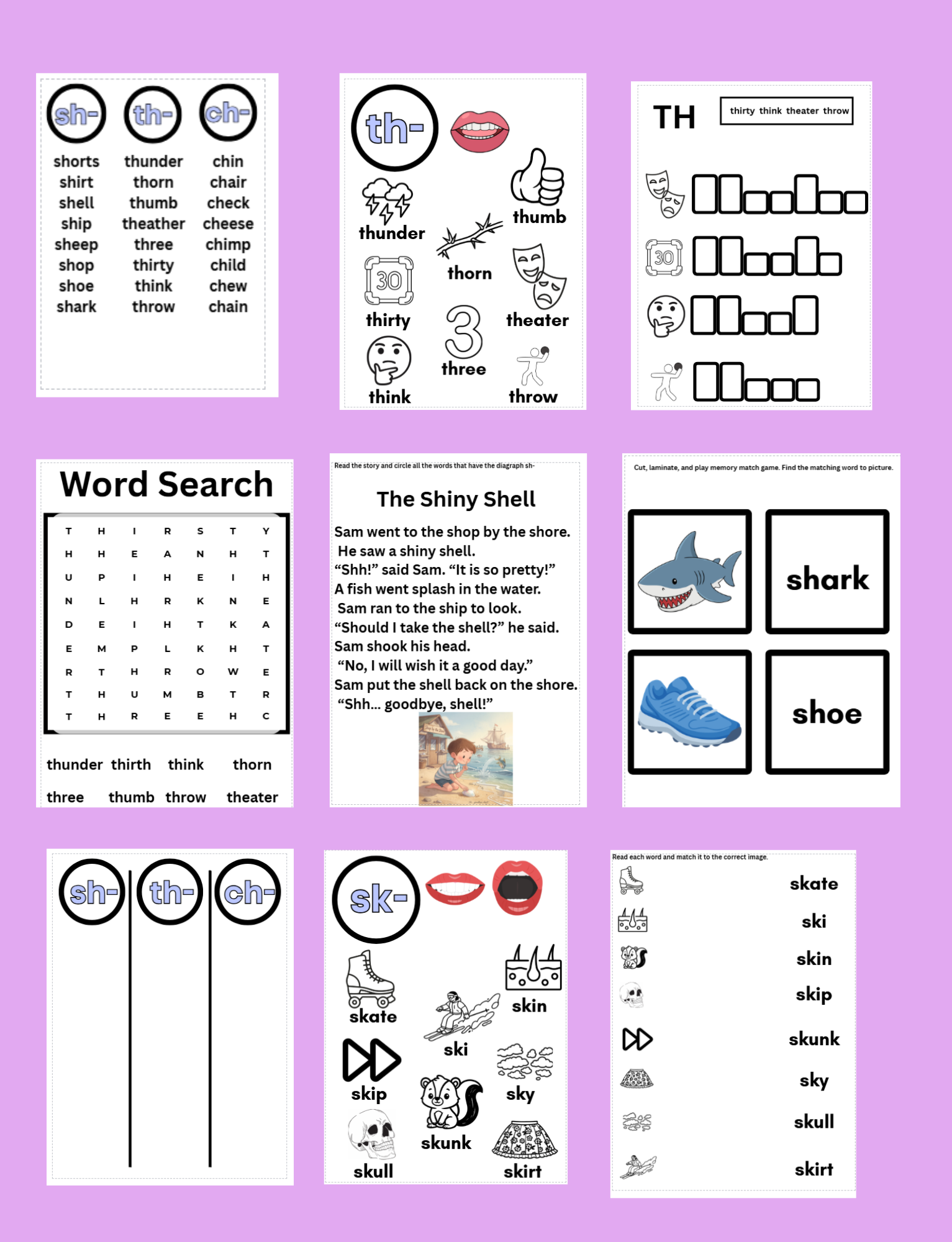Digraphs and Beginning Blends Bundle | Science of Reading Aligned