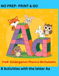Letter A Phonics Activities
